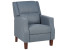 Inny kolor wybarwienia: Fotel rozkładany tapicerowany niebieski