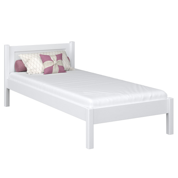 Drewniane łóżko pojedyncze N02 80x180, 1059883