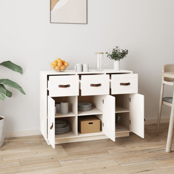 VidaXL Komoda biała 100x40x75 cme, 1062097