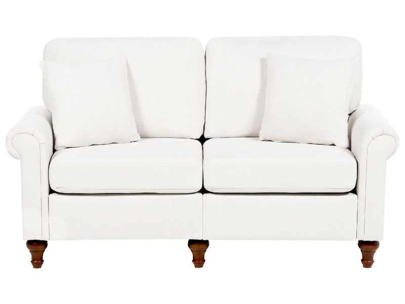 Sofa kanapa dodatkowe poduszki biała, 1066140