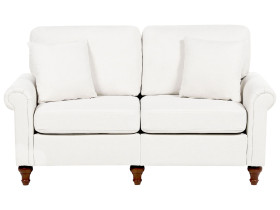 Sofa kanapa dodatkowe poduszki biała