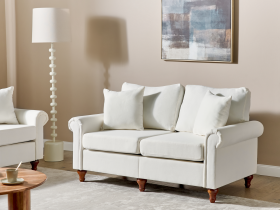 Sofa kanapa dodatkowe poduszki biała