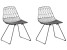 Produkt: Zestaw 2 krzeseł czarny HARLAN