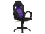 Inny kolor wybarwienia: Krzesło biurowe regulowane fioletowe REST