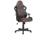 Produkt: Krzesło biurowe regulowane ekoskóra czarno-brązowe SUPREME