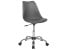 Inny kolor wybarwienia: Krzesło biurowe regulowane ekoskóra szare DAKOTA II