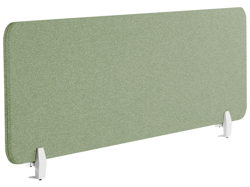 Przegroda na biurko 160 x 40 cm zielona, 1073803