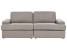 Inny kolor wybarwienia: Sofa tapicerowana 3-osobowa brązowoszara