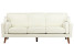 Produkt: Sofa kanapa trzyosobowa tapicerowana biała