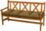 Inny kolor wybarwienia: Poduszka na ławkę ogrodową BONO 180 cm 550