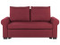 Inny kolor wybarwienia: Sofa rozkładana burgundowa SILDA