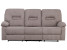 Produkt: Sofa z funkcją relaksu 3-osobowa beżowoszara BERGEN