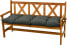 Inny kolor wybarwienia: Poduszka na ławkę ogrodową BONO 100 cm 554
