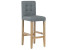 Inny kolor wybarwienia: Krzesło barowe szare MADISON