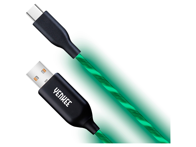 kabel synchronizacyjny i zasilający USB-C LED Yenkee, 108202