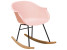 Inny kolor wybarwienia: Krzesło bujane różowe HARMONY