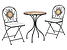 Produkt: zestaw mebli ogrodowych Wenecja stół + 2 krzesła z poduszkami