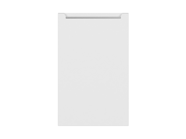 front do zmywarki z zakrytym panelem Iris, Kolor korpusów biały alpejski, Kolor frontów biały super mat, 108640