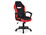 Inny kolor wybarwienia: fotel gabinetowy czarno-czerwony Camaro