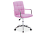Inny kolor wybarwienia: fotel gabinetowy różowy Q-022