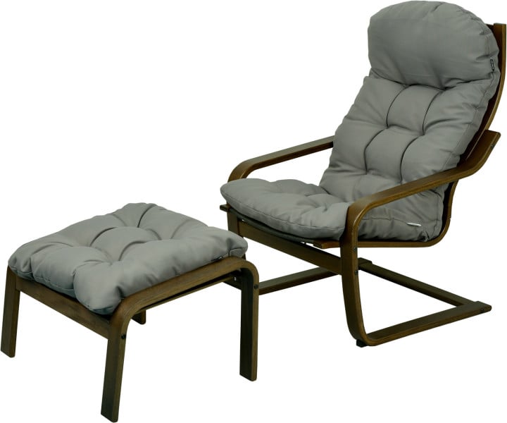 Poduszka na fotel POANG i podnóżek  OSWALD III 408, 1090019
