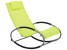 Inny kolor wybarwienia: Bujane krzesło ogrodowe leżak zielone