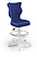 Produkt: Krzesło fotel dziecięcy podnóżek niebieski rozmiar 4