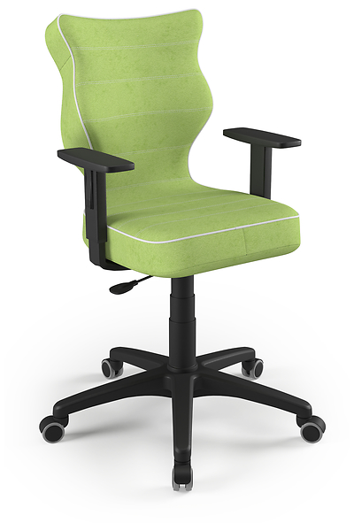 Krzesło fotel młodzieżowy obrotowy zielony rozmiar 6, 1096516