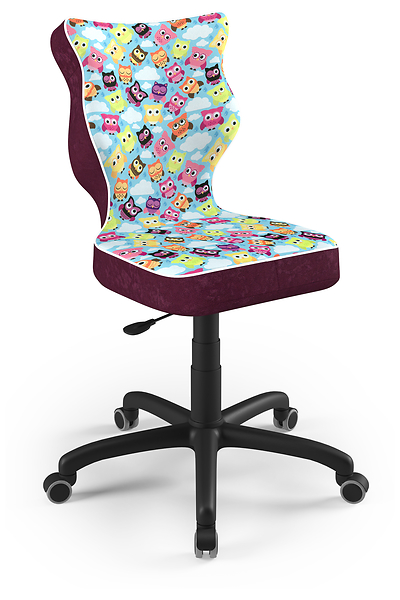 Krzesło fotel dziecięcy do biurka sowy rozmiar 4, 1096564