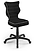 Inny kolor wybarwienia: Krzesło fotel dziecięcy do biurka czarny rozmiar 4