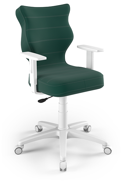 Krzesło fotel młodzieżowy obrotowy zielony rozmiar 6, 1096612