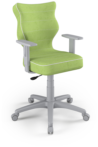 Krzesło fotel młodzieżowy obrotowy zielony rozmiar 6, 1096636