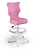 Produkt: Krzesło fotel dziecięcy podnóżek różowy rozmiar 4