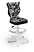 Produkt: Krzesło fotel dziecięcy podnóżek moro rozmiar 4
