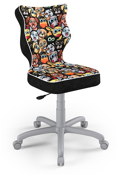 Krzesło fotel dziecięcy do biurka zwierzaki rozmiar 4, 1096948