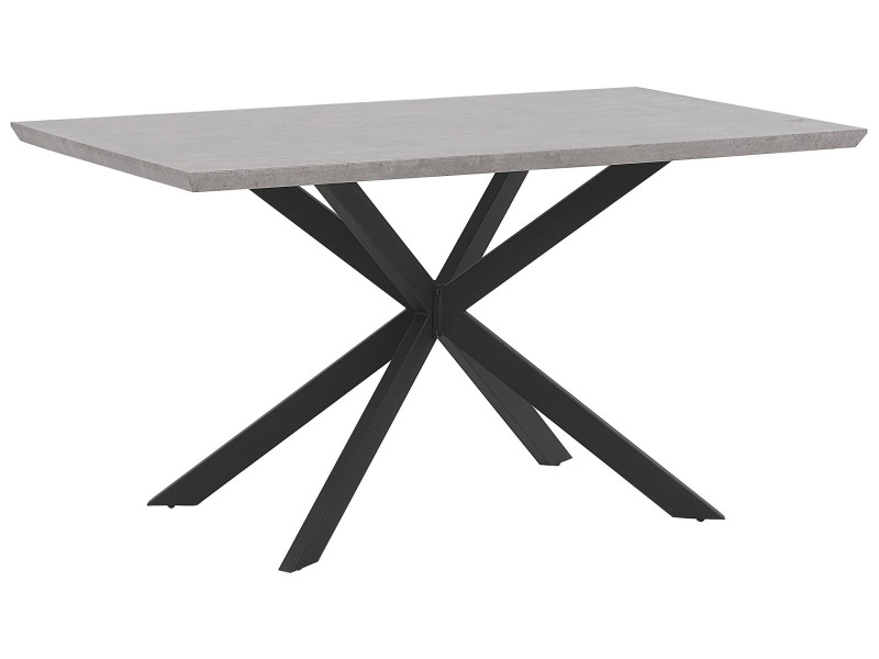 Stół do jadalni 140 x 80 cm efekt betonu SPECTRA, 1098575