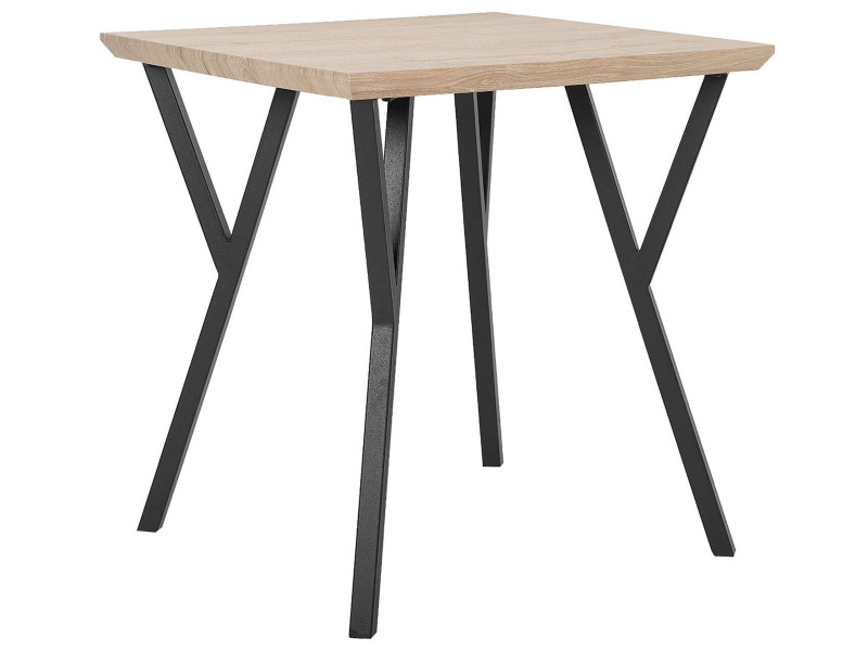 Stół do jadalni 70 x 70 cm jasne drewno BRAVO, 1098600