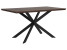 Inny kolor wybarwienia: Stół do jadalni 140 x 80 cm ciemne drewno SPECTRA