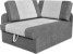 Produkt: Sofa narożna z funkcją spania 90x200 Maxi Grafit/Szary