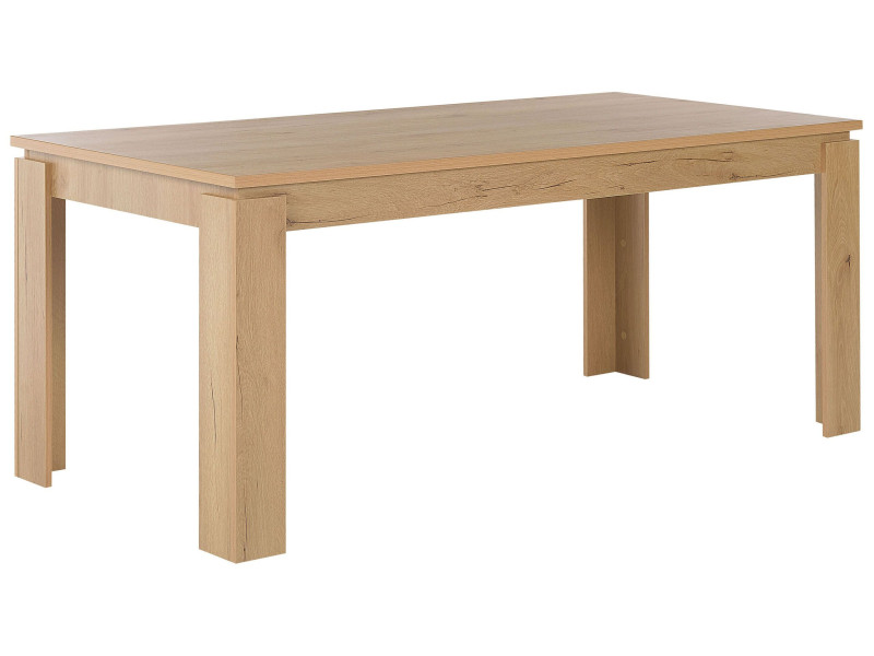 Stół do jadalni 180 x 90 cm jasne drewno VITON, 1099606