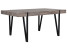 Inny kolor wybarwienia: Stół do jadalni 150 x 90 cm ciemne drewno z czarnym ADENA