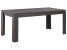 Inny kolor wybarwienia: Stół do jadalni 180 x 90 cm ciemne drewno VITON
