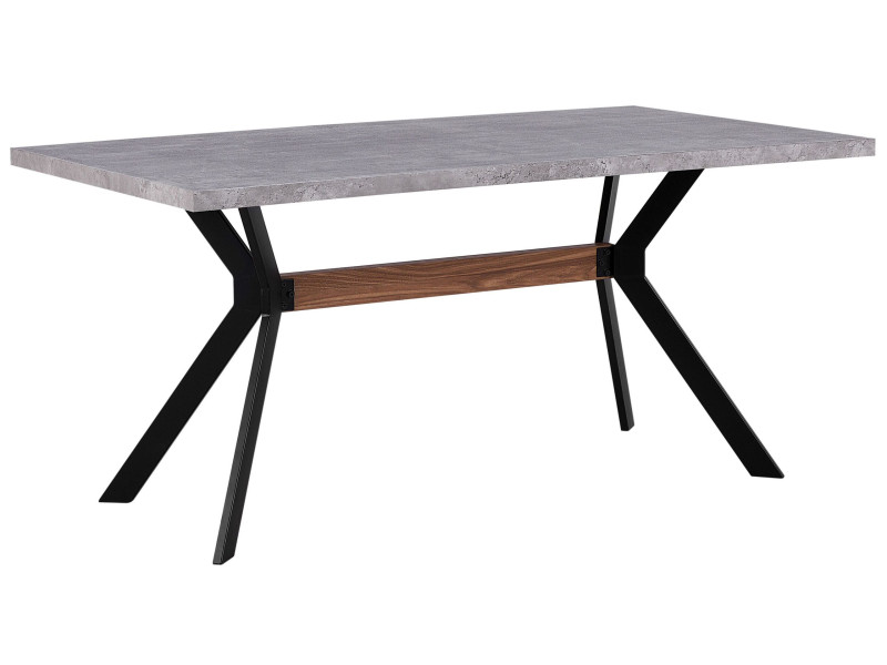 Stół do jadalni 160 x 90 cm efekt betonu BENSON, 1099927