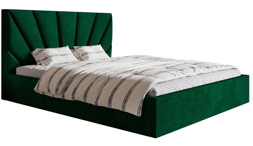 Łóżko SIM 3 tapicerowane 180x200 - Zielone, 1100795