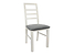 Inny kolor wybarwienia: krzesło tapicerowane Salga biały ciepły/szare