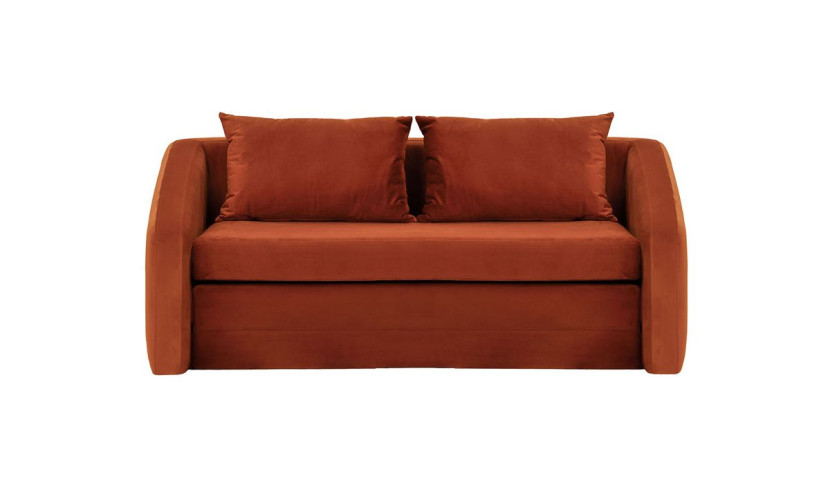 Rozkładana sofa trzyosobowa Alma-Velluto 33, 1104378