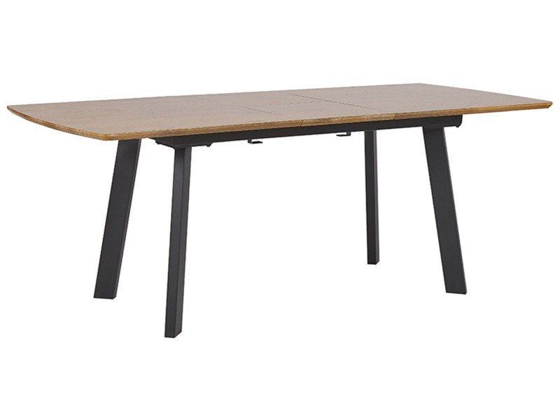 Stół do jadalni rozkładany 160/200x90 ciemne drewno SALVADOR, 1106292