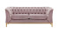 Inny kolor wybarwienia: Sofa dwuosobowa Chesterfield Modern Wood-Velluto 14