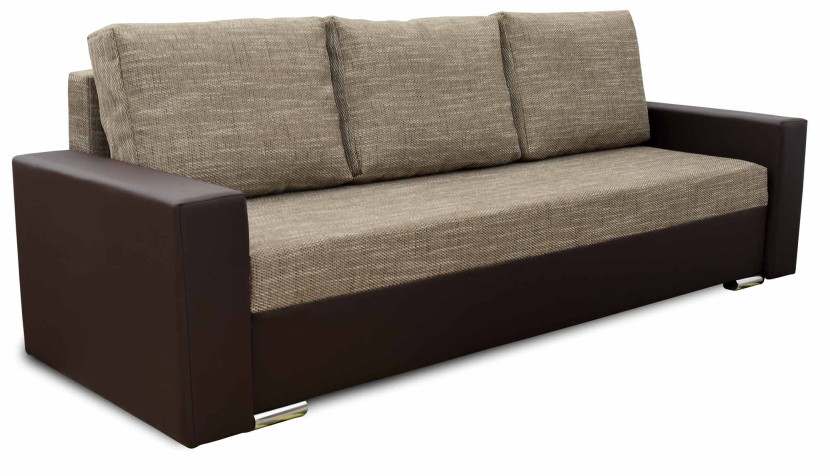 Sofa z funkcją spania Klass Brąz/Cappucino, 1109160