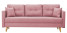 Inny kolor wybarwienia: Sofa rozkładana do salonu Lahti Różowa